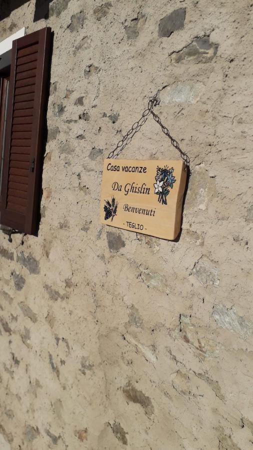 Casa Vacanza Da Ghislin Teglio Zewnętrze zdjęcie